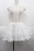 画像1: Angelic Pretty / ショートオーガンジーパニエ  白 I-25-08-25-066-AP-SK-HD-ZI (1)