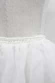 画像3: Angelic Pretty / ショートオーガンジーパニエ  白 I-25-08-25-066-AP-SK-HD-ZI (3)