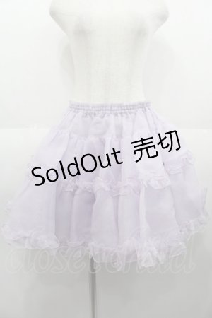 画像: Angelic Pretty / オーガンジーパニエ  ラベンダー I-25-08-25-067-AP-SK-HD-ZI
