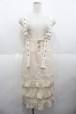 画像: Swankiss / HS lacy frill MS/K　スカート  ベージュ I-25-08-25-071-CA-SK-HD-ZI