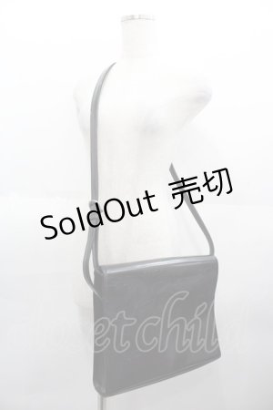 画像: Jean Paul GAULTIER / ニューローズショルダーバッグ  黒 I-25-08-25-099-GO-BG-HD-ZI