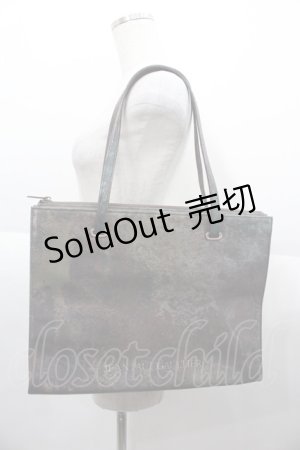 画像: Jean Paul GAULTIER / Vサイバーハンドバッグ  グリーン I-25-08-25-100-GO-BG-HD-ZI