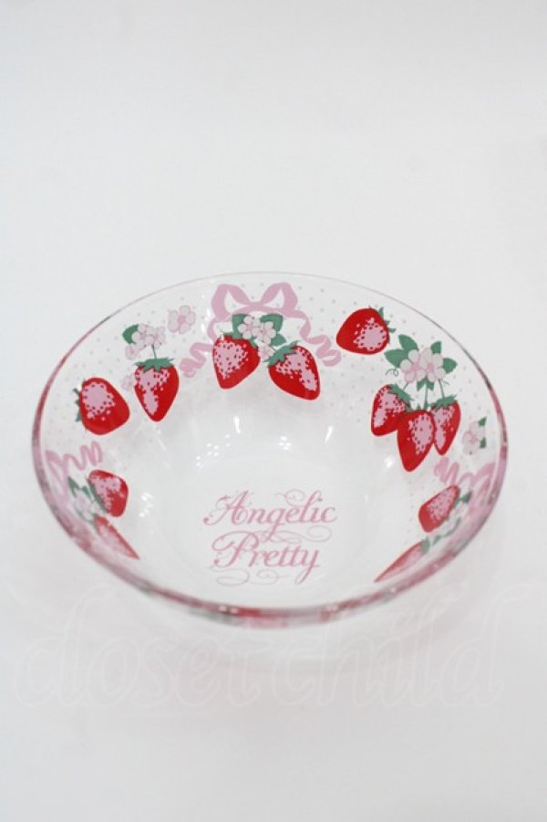 画像1: Angelic Pretty / Berry Gardenグラスボウル  クリア I-25-08-25-106-AP-ZA-HD-ZI (1)