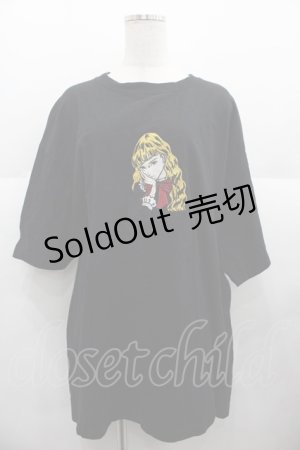 画像: HEIHEI / シルクスクリーンTシャツ L グレー I-25-08-25-020-PU-TO-HD-ZI