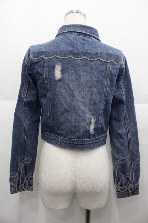 画像2: LIZ LISA / デニムジャケット  青デニム I-25-08-25-029-LO-JA-HD-ZI (2)