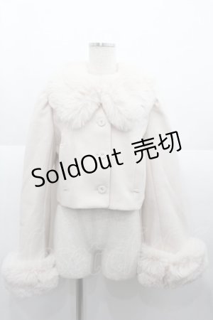 画像: EATME / フェイクファーカラーショートジャケット  ピンク I-25-08-25-032-LO-JA-HD-ZI