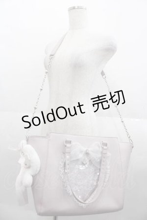 画像: Ank Rouge / ぬいと一緒におでかけ確定ファンサのおまじないBAG【大】  ピンク I-25-09-02-098-CA-BG-HD-ZI