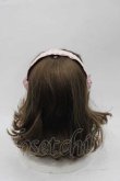 画像2: m petit by misako / リボンパールレースカチューシャ  ピンクＸ白 I-25-09-02-107-LO-AC-HD-ZI (2)