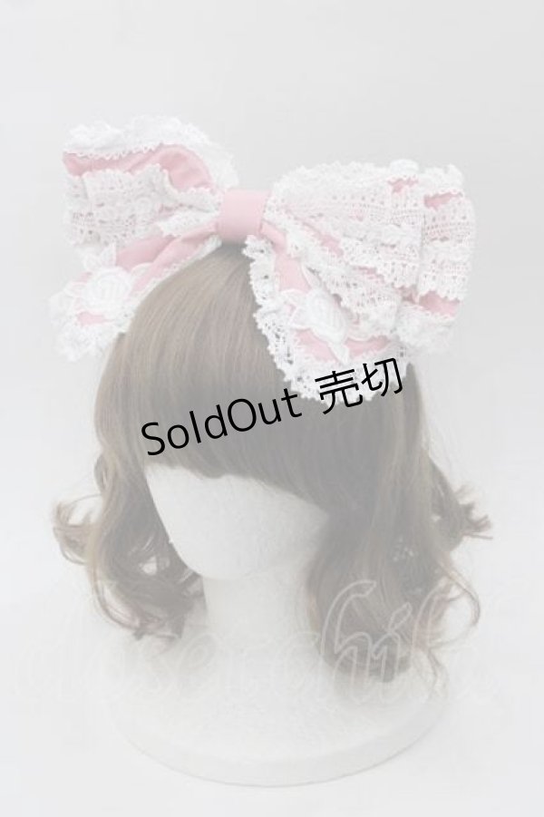 画像1: BABY,THE STARS SHINE BRIGHT / Romantic Dream Roseカチューシャ  ローズピンク I-25-09-02-113-BA-AC-HD-ZI (1)