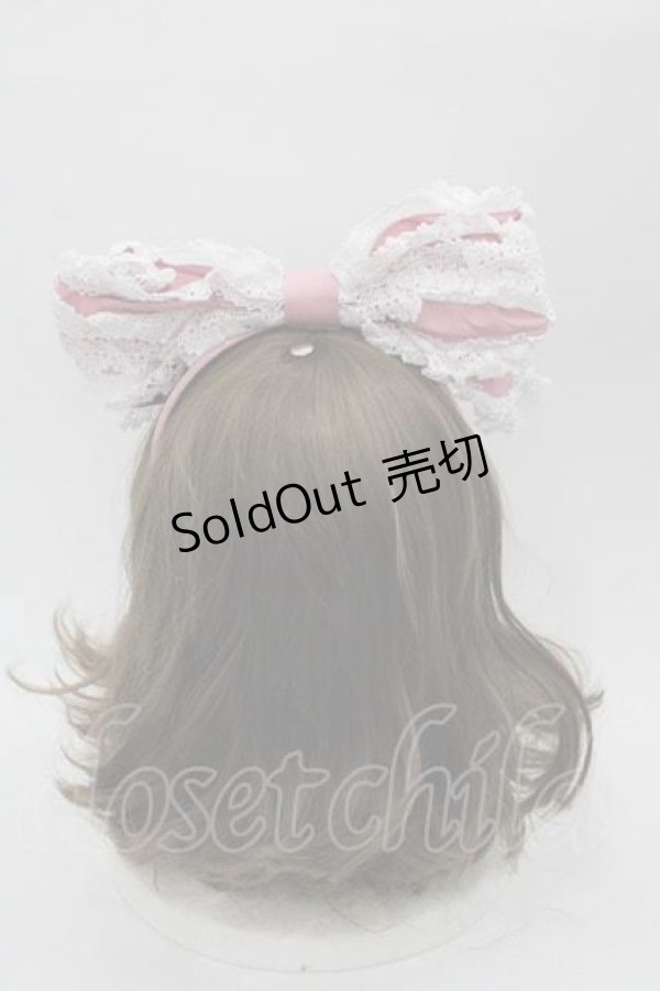 画像2: BABY,THE STARS SHINE BRIGHT / Romantic Dream Roseカチューシャ  ローズピンク I-25-09-02-113-BA-AC-HD-ZI (2)