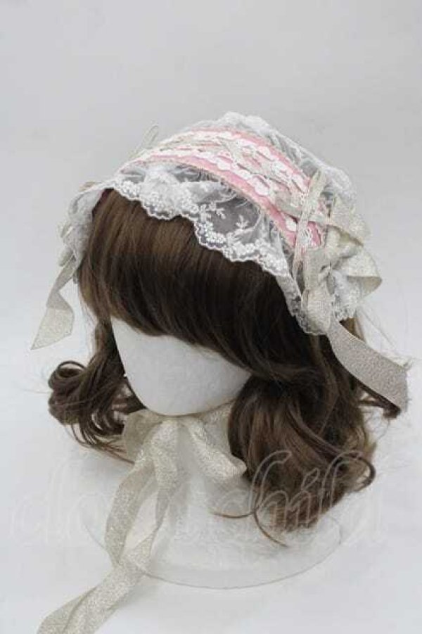 画像1: BABY,THE STARS SHINE BRIGHT / 月夜の森の AURORA Soireeヘッドドレス  ピンク I-25-09-02-116-BA-AC-HD-ZI (1)