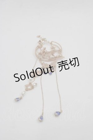 画像: LOLITAその他(お買取対象外) / 大振りモチーフ  ゴールドＸ青 I-25-09-02-124-LO-AC-HD-ZI