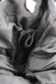 画像3: Maison de FLEUR / ダブルリボン2Wayトートバッグ  黒 I-25-09-11-066-LO-BG-HD-ZI (3)