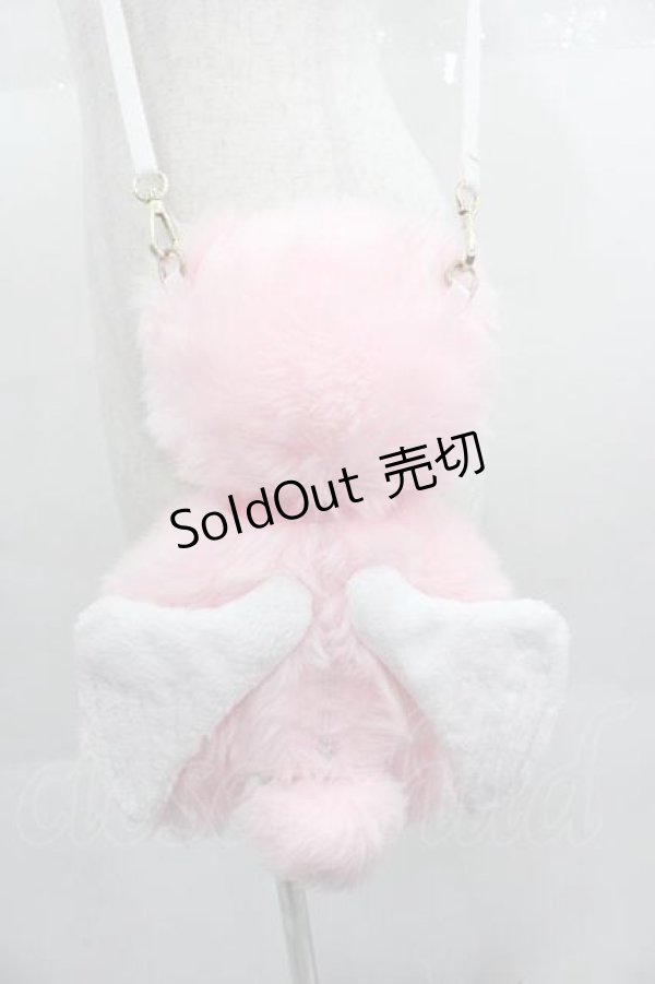 画像2: Angelic Pretty / Milkyベアーぬいぐるみポーチ  ピンク I-25-09-11-071-AP-BG-HD-ZI (2)