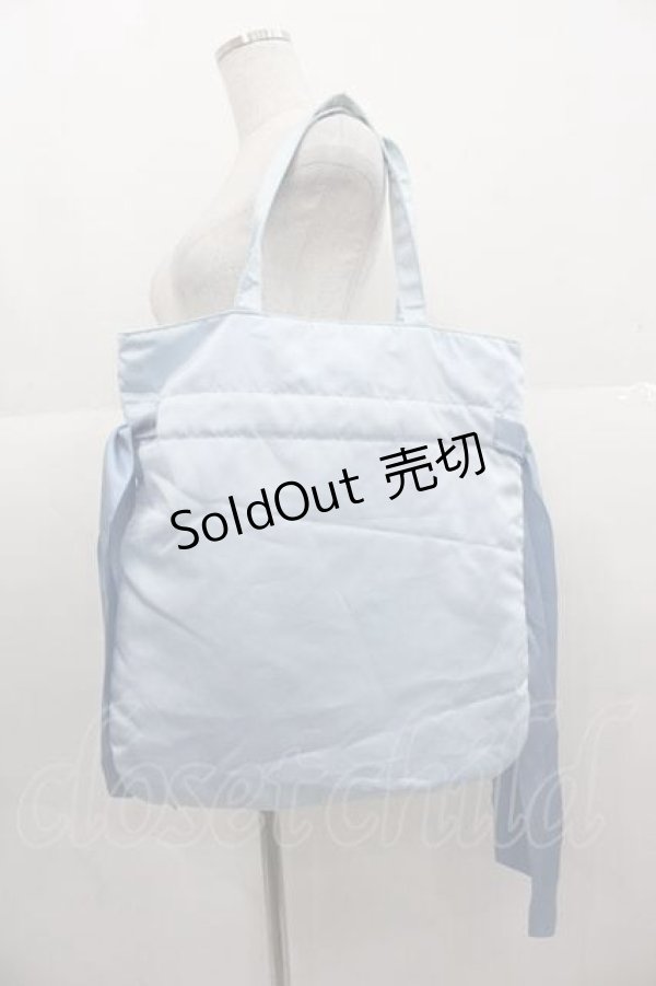 画像2: Maison de FLEUR / シナモロール トートバッグ  サックス I-25-09-11-074-LO-BG-HD-ZI (2)