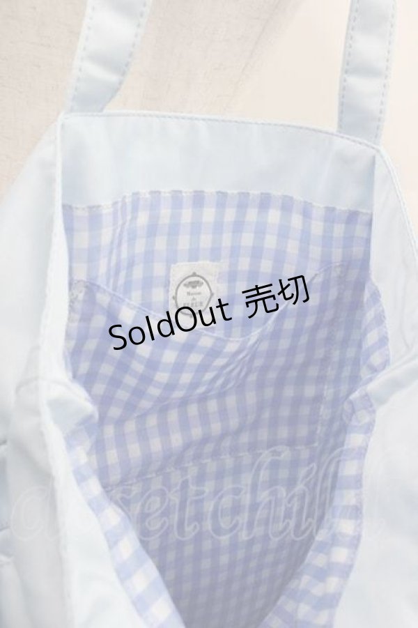 画像3: Maison de FLEUR / シナモロール トートバッグ  サックス I-25-09-11-074-LO-BG-HD-ZI (3)