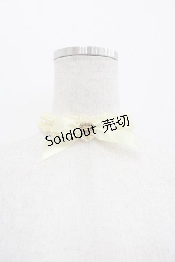 画像1: Angelic Pretty / レースハートチャームチョーカー  イエロー I-25-09-11-077-AP-AC-HD-ZI (1)