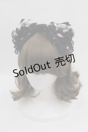 画像: BABY,THE STARS SHINE BRIGHT / Cinderella Jewelryカチューシャ  黒Ｘピンク I-25-09-11-086-BA-AC-HD-ZI