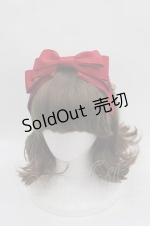 画像: LOLITAその他(お買取対象外) / 鳥かごチャーム付きリボンカチューシャ  赤 I-25-09-11-088-LO-AC-HD-ZI