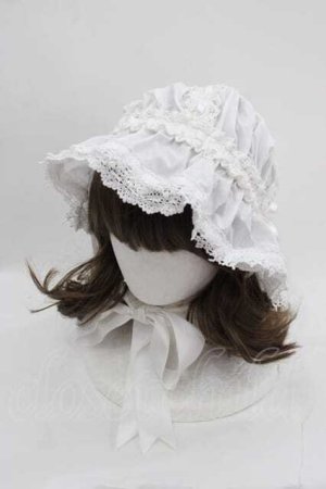画像: ALICE and the PIRATES / クラシカルメイドキャップ  白 I-25-09-11-089-PA-AC-HD-ZI