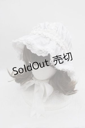 画像: ALICE and the PIRATES / クラシカルメイドキャップ  白 I-25-09-11-089-PA-AC-HD-ZI