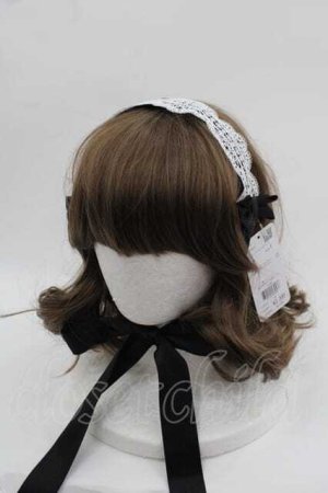 画像: Chalmiere / シュエットヘッドドレス  黒Ｘ白 I-25-09-11-090-LO-ZA-HD-ZI