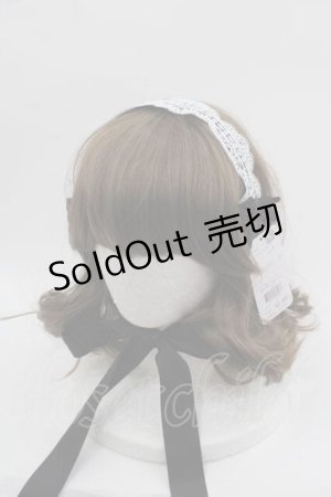 画像: Chalmiere / シュエットヘッドドレス  黒Ｘ白 I-25-09-11-090-LO-ZA-HD-ZI