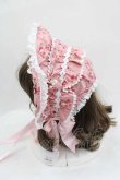 画像2: BABY,THE STARS SHINE BRIGHT / Petit Bouquet Catherineボンネット  ピンク I-25-09-11-095-BA-AC-HD-ZI (2)