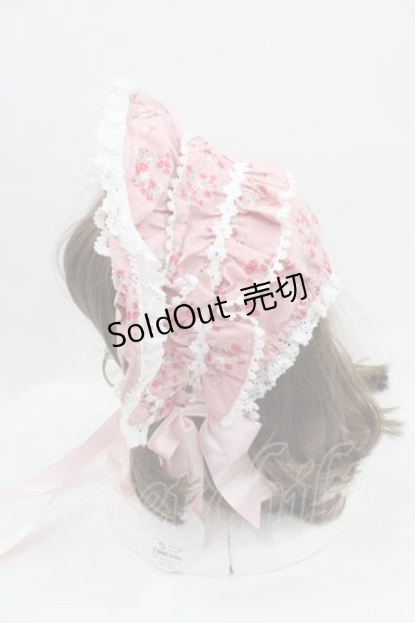 画像2: BABY,THE STARS SHINE BRIGHT / Petit Bouquet Catherineボンネット  ピンク I-25-09-11-095-BA-AC-HD-ZI (2)
