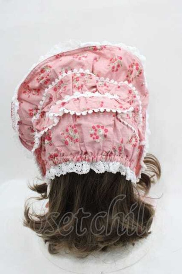 画像3: BABY,THE STARS SHINE BRIGHT / Petit Bouquet Catherineボンネット  ピンク I-25-09-11-095-BA-AC-HD-ZI (3)