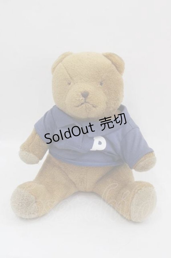 画像1: PINK HOUSE / ポロシャツくまぬいぐるみ  ブラウン I-25-09-11-098-LO-ZA-HD-ZI (1)