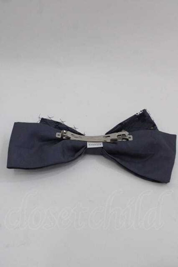 画像2: m petit by misako / サンリオキャラクターズコラボ クロミ リボンバレッタ  グレー I-25-09-11-108-LO-AC-HD-ZI (2)