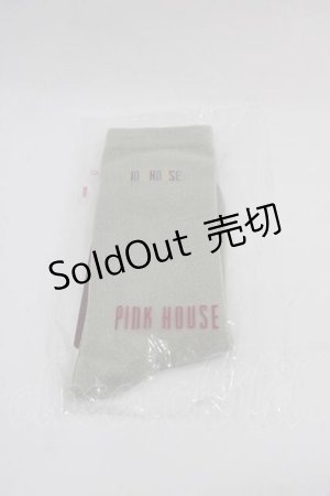 画像: PINK HOUSE / カラフルロゴソックス  ハッカ I-25-09-11-116-LO-ZA-HD-ZI