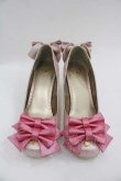 画像2: BABY,THE STARS SHINE BRIGHT / Marie Antoinette パンプス M ピンク I-25-09-11-121-BA-SH-HD-ZI (2)