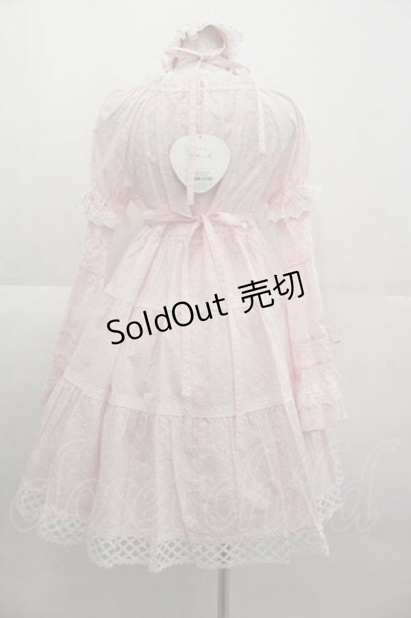 画像3: BABY,THE STARS SHINE BRIGHT / はわせドールワンピース&ヘッドドレス  ピンク I-25-09-11-018-BA-OP-HD-ZI (3)