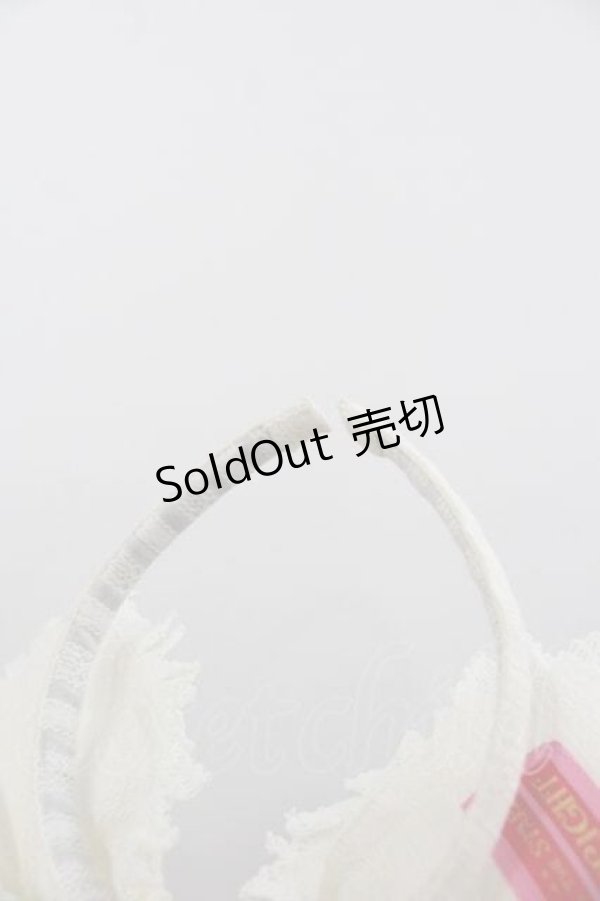 画像3: BABY,THE STARS SHINE BRIGHT / からみ3段ティアードジャンパースカート＆カチューシャ  生成り I-25-09-11-019-BA-OP-HD-ZI (3)