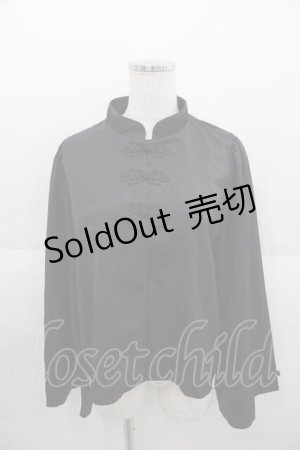 画像: axes femme kawaii / メイリンブラウス M 黒 I-25-09-11-003-AX-BL-HD-ZI