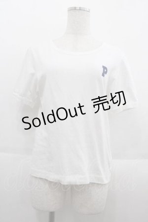 画像: 【SALE】PINK HOUSE / ロゴトップス  白 I-25-09-13-048-LO-TO-HD-ZT191