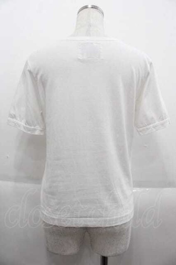 画像2: PINK HOUSE / ロゴトップス  白 I-25-09-13-048-LO-TO-HD-ZT191 (2)