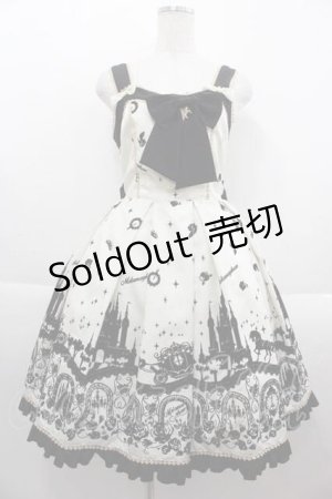画像: metamorphose / Cinderella〜小さなガラスの靴〜ミディアムジャンパースカート  アンティークホワイト I-25-09-13-071-ME-OP-HD-ZI