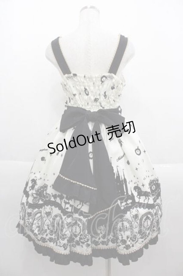 画像2: metamorphose / Cinderella〜小さなガラスの靴〜ミディアムジャンパースカート  アンティークホワイト I-25-09-13-071-ME-OP-HD-ZI (2)