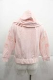 画像2: LIZ LISA / ローズ刺繍パーカー  ピンク I-25-09-13-010-LO-TO-HD-ZI (2)
