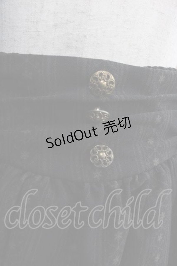 画像3: axes femme / プレゼントBOX柄ミドルスカート M ブラック I-25-09-13-101-AX-SK-HD-ZI (3)