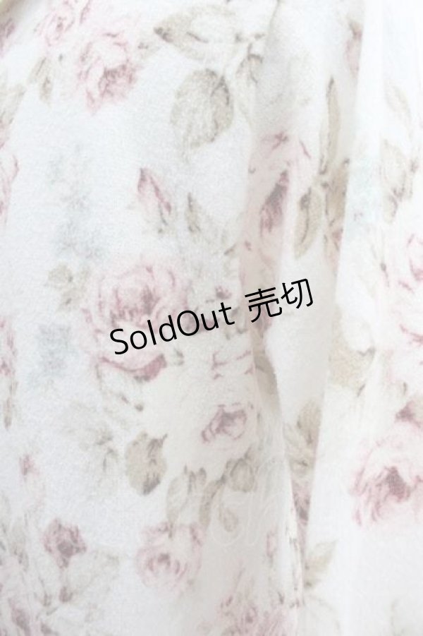 画像3: 【SALE】LIZ LISA / リボン襟ローズフラワートップス  白Ｘピンク I-25-09-13-011-LO-TO-HD-ZT198 (3)