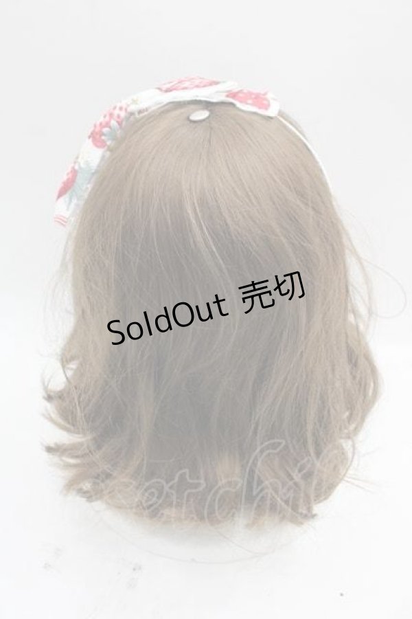 画像3: Angelic Pretty / Strawberry Dollカチューシャ  シロ I-25-09-13-122-AP-AC-HD-ZI (3)