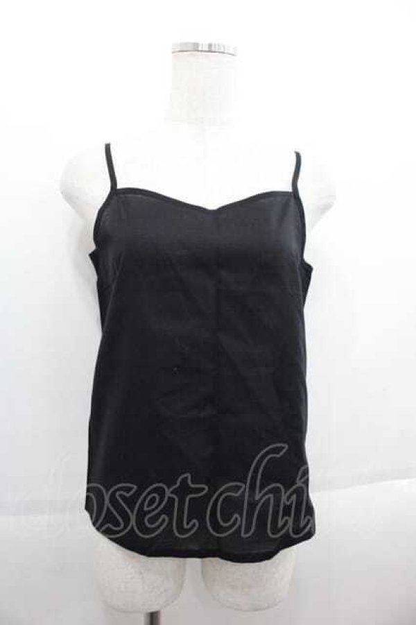 画像3: PINK HOUSE / ローズ透かしブラウス  ブラック I-25-09-13-032-LO-BL-HD-ZI (3)