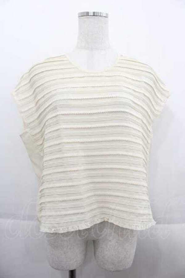 画像1: INGEBORG / 総フリルベスト 13 ブラック I-25-09-13-033-LO-TO-HD-ZT198 (1)