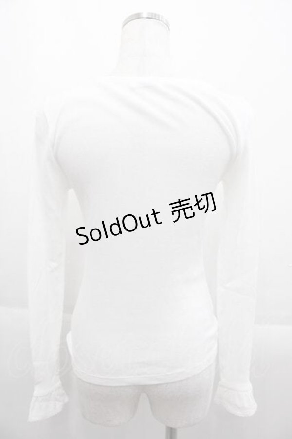 画像2: MILK / ロゴリブトップス  オフ I-25-09-13-004-ML-TO-HD-ZI (2)