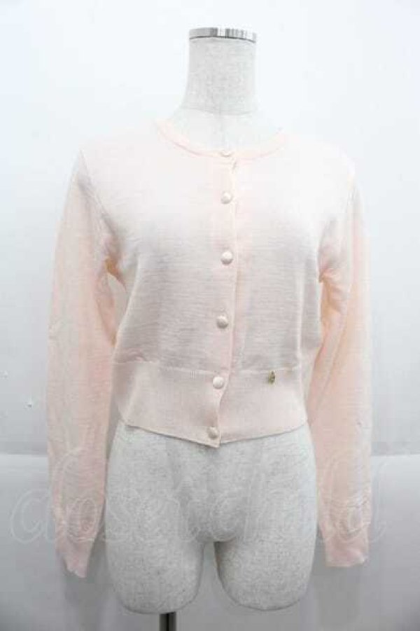 画像1: MILK / Lessonカーデ  ピーチピンク I-25-09-13-005-ML-TO-HD-ZI (1)