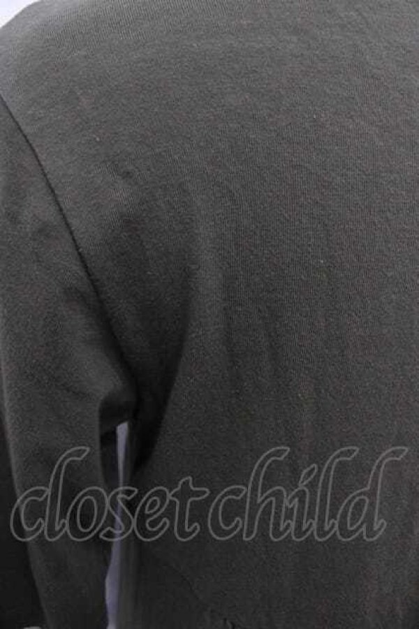 画像3: PINK HOUSE / 裾ピコフリル半袖ハイネックチュニックカットソー  カーキ I-25-09-13-043-LO-TO-HD-ZT452 (3)